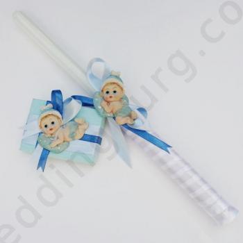 Кутийка за косичка и ритуална свещ, KK73