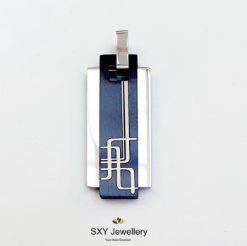 Мъжка висулка от медицинска стомана SP71946