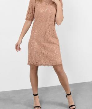 Дамска рокля с дантела In Wear